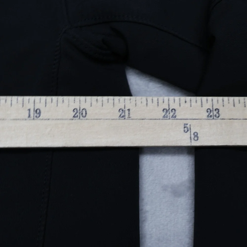 North Face Jacket Men Medium Black Apex Softshell Rain Wind Full Zip Hiking READ